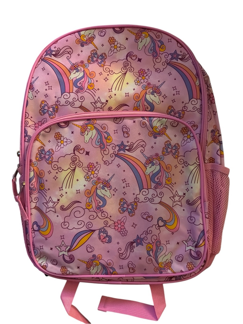 Wonder Nation Girls' 17" Day Dream Doodles Backpack, Pink - Picture 3 of 4
